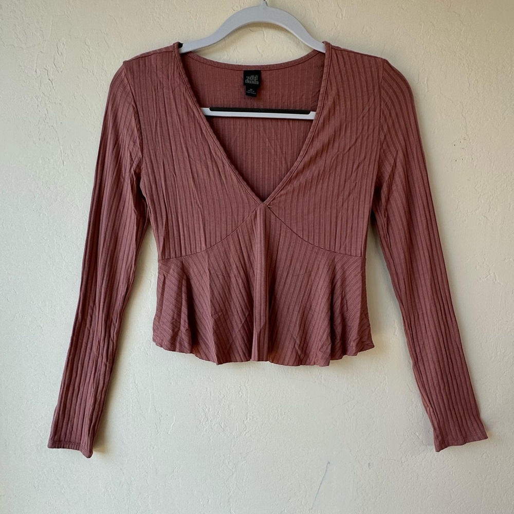 Pink Babydoll Blouse